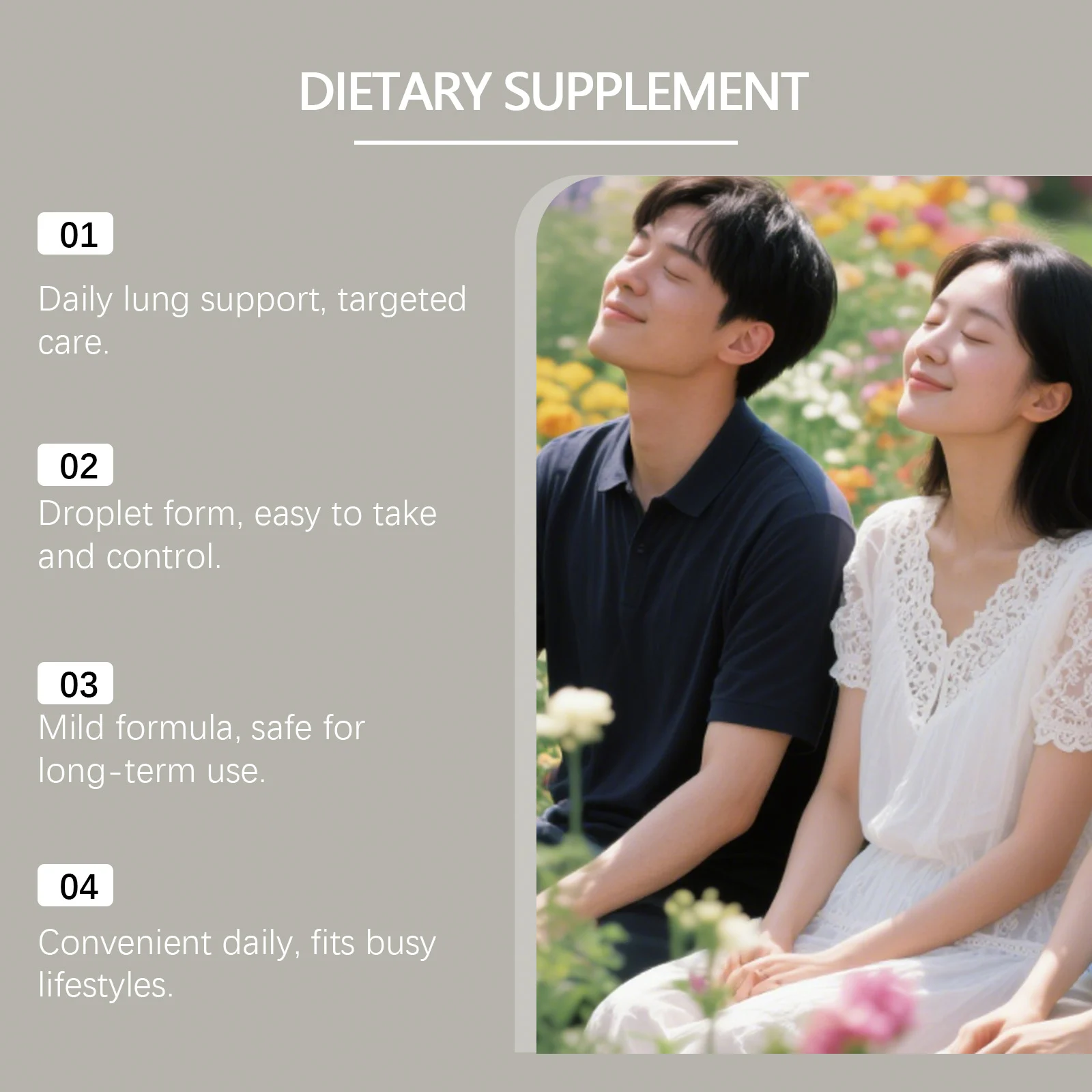 Googeer Daily Lung Support Drops with Mullein & Marshmallow - 60ml Dietary Supplement 16 daily lung support drops goo au2n3ffj desc 10