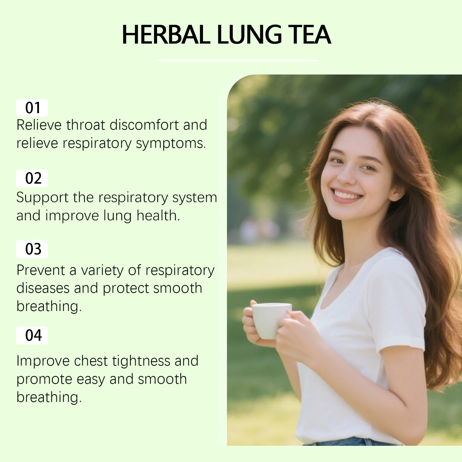 Herbal Lung Tea Bags for Respiratory Support & Throat Soothing 16 googeer herbal lung tea bags respiratory throat soothing goo xt7ytafr desc 10
