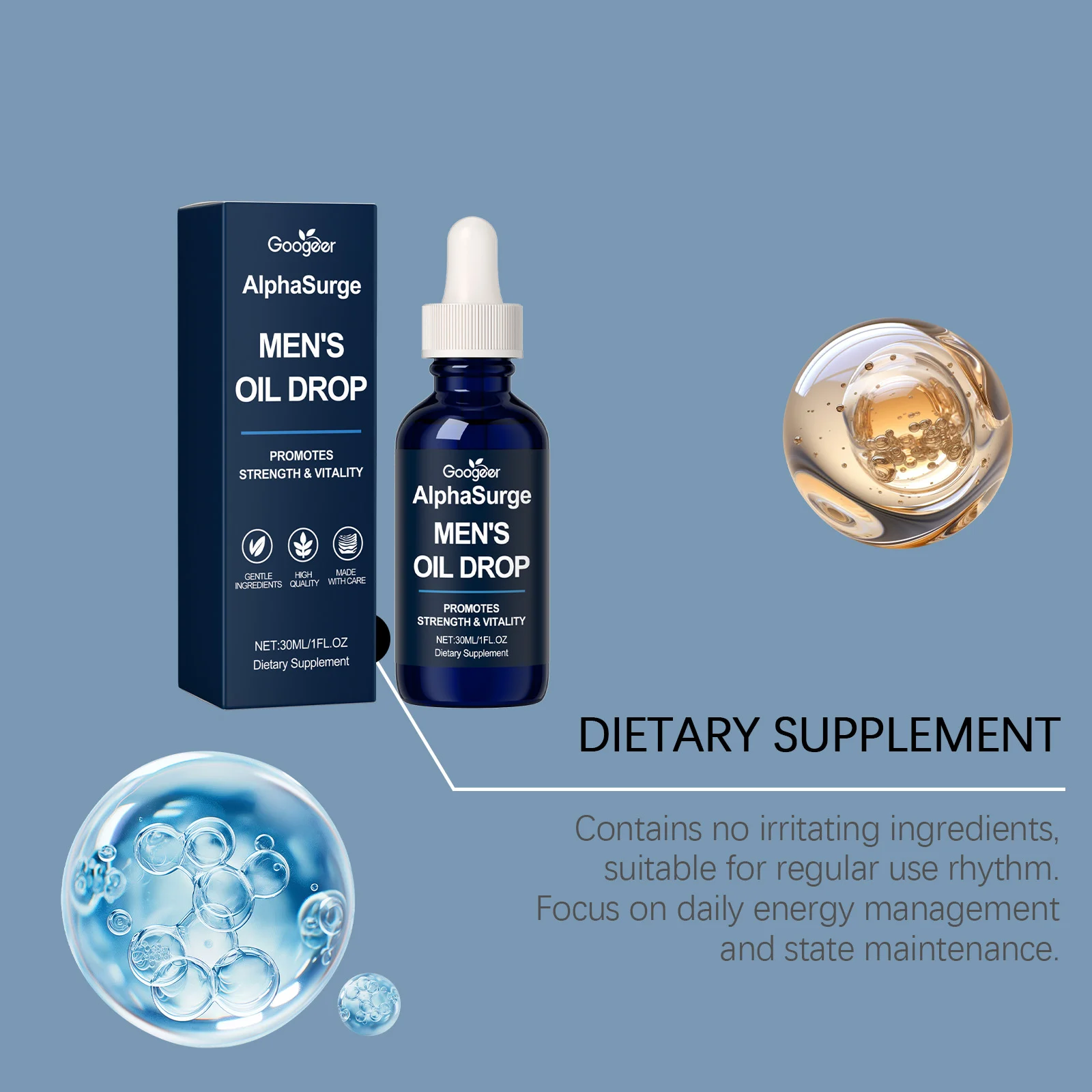 Men's Vitality Drops 30ml with Maca & Tongkat Ali for Strength & Energy Support 12 mens vitality drops 30ml maca tongkat ali goo 986ycewt desc 6