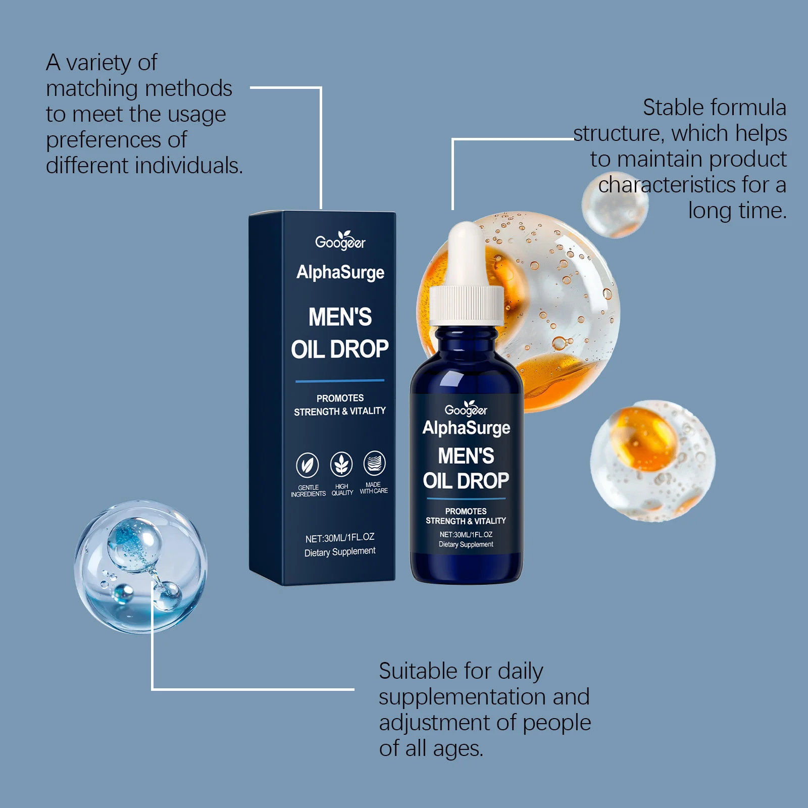 Men's Vitality Drops 30ml with Maca & Tongkat Ali for Strength & Energy Support 14 mens vitality drops 30ml maca tongkat ali goo 986ycewt desc 8