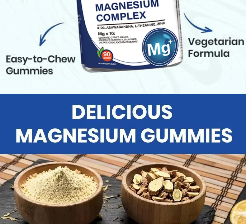 14-in-1 Magnesium Ashwagandha Gummies with L-Theanine & Vitamin D3, DeepCalm Sleep Support Supplement, 90 Count 6 14 in 1 magnesium ashwagandha gummies sleep support goo f5sp9zk2 desc 2