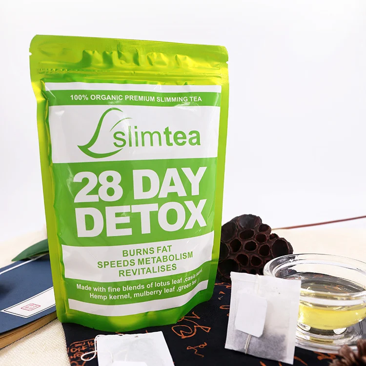 28 Day Detox Tea for Weight Loss and Flat Tummy - 100% Organic Slimming Herbal Blend 8 28 day detox weight loss tea goo ygpdnvf8 desc 2