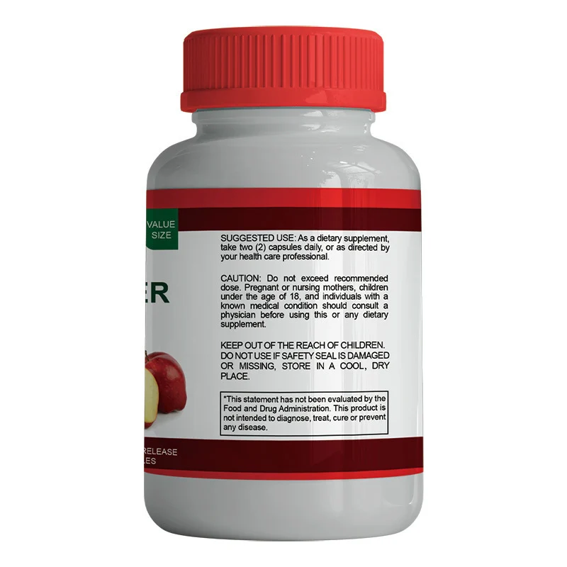 Apple Cider Vinegar Capsules 1200mg for Weight Management and Detox - Triple Strength 200 Veggie Capsules 7 apple cider vinegar capsules 1200mg weight management goo jr4wan6w desc 2