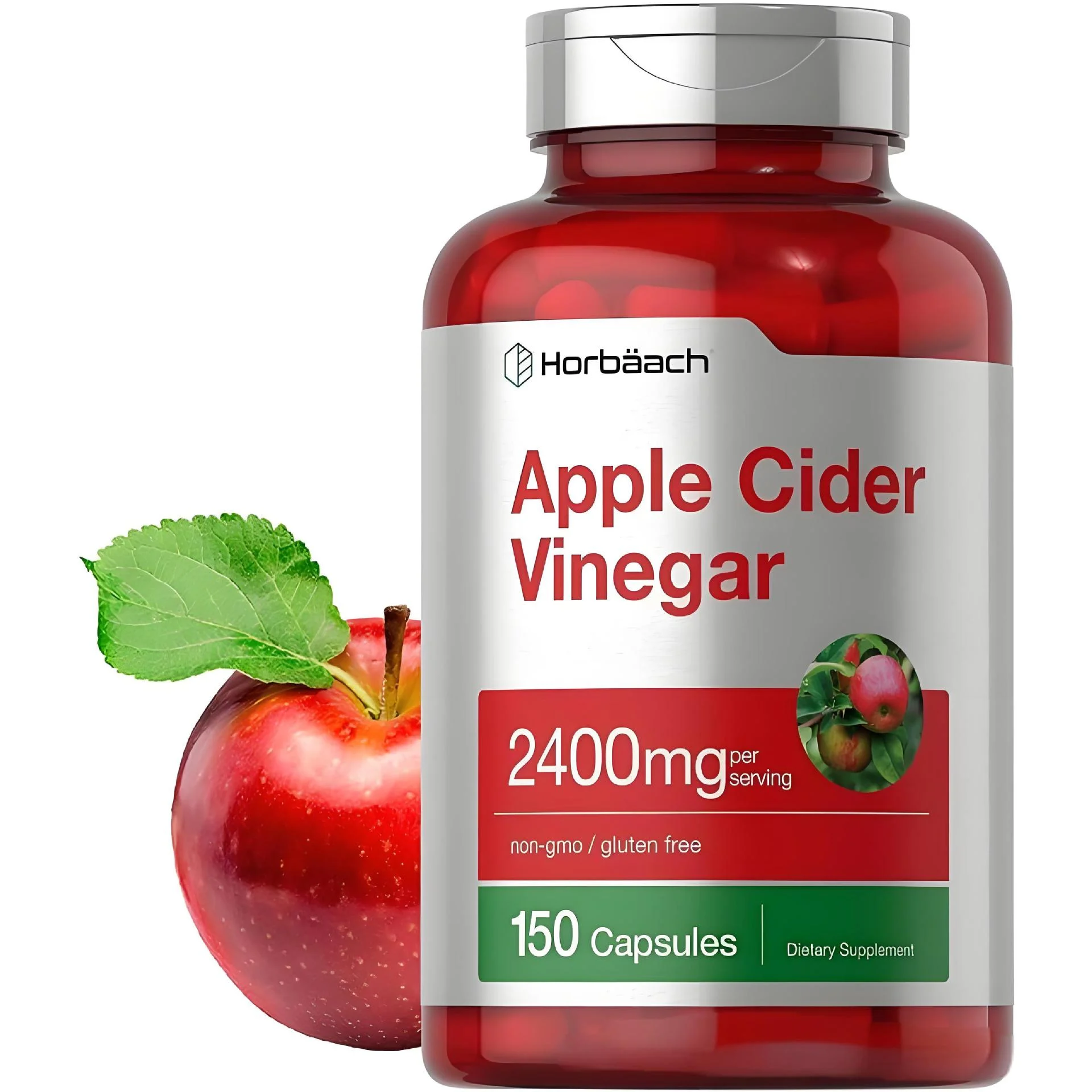 Apple Cider Vinegar Capsules 2400mg - High Potency Weight Management & Digestive Support - 150 Quick Release Capsules 8 apple cider vinegar capsules 2400mg goo rm74btb6 desc 1