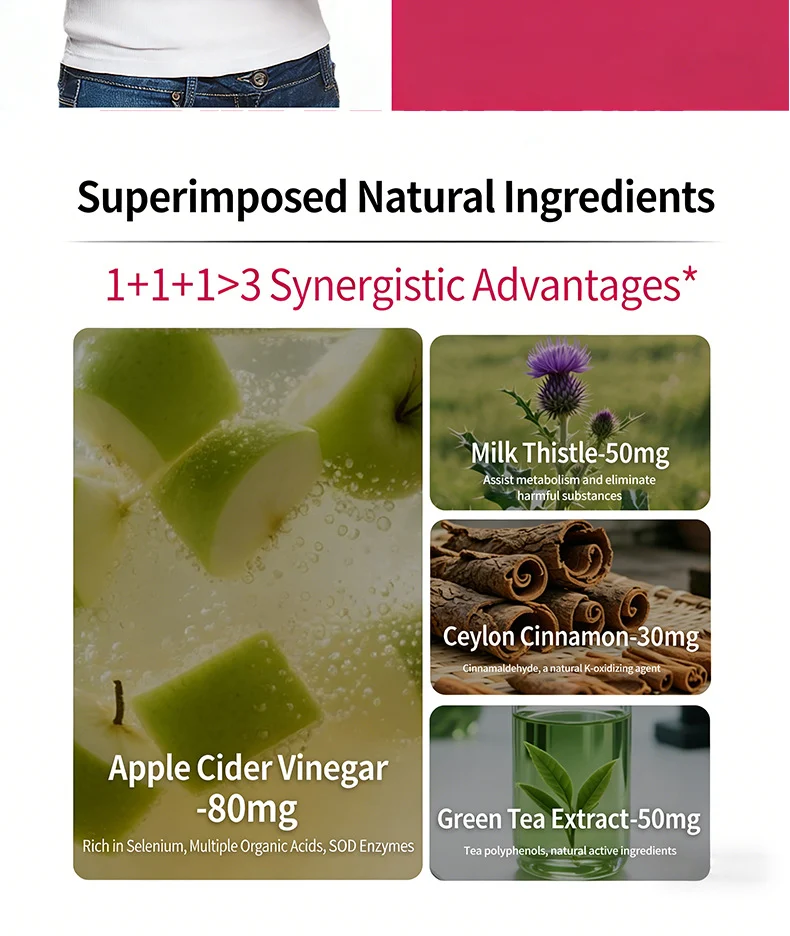 Apple Cider Vinegar Lozenge Strips with Mother, Ceylon Cinnamon & Milk Thistle 13 apple cider vinegar lozenge strips goo tdk3km8j desc 8
