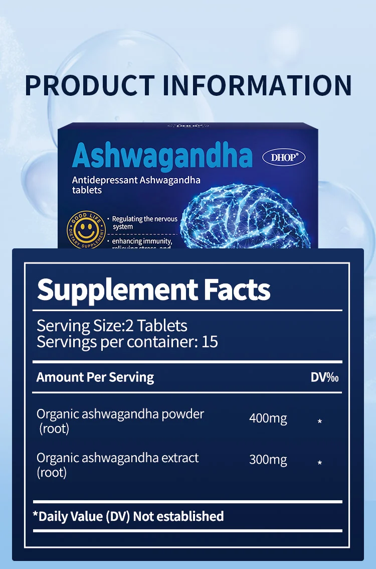 Ashwagandha Supplement 30 Tablets for Stress Relief, Mood Support & Calm 10 ashwagandha stress relief tablets goo fy3rbd6f desc 5