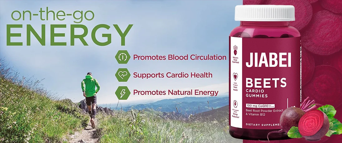 Beet Root CoQ10 Gummies 100mg Gluten Free Vegan Non-GMO Dietary Supplement 9 beet root coq10 gummies gluten free vegan goo em2ha8mp desc 5