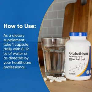 Berberine HCl Supplement Capsules for Metabolic Support - Alpha Lipoic Acid & Glutathione Formula