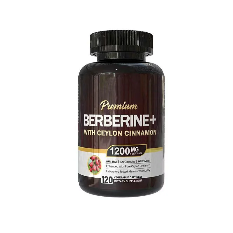 Berberine with Ceylon Cinnamon Capsules 1200mg - Metabolic Support & Glucose Balance - 120 Vegan Capsules 8 berberine with ceylon cinnamon 1200mg capsules goo psjqzjm5 desc 4