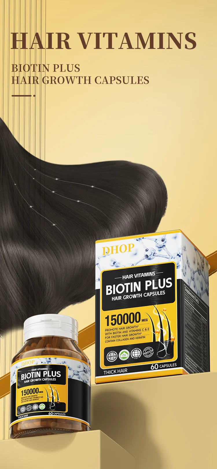 Biotin Hair Growth Capsules 60 Count with Collagen & Keratin 6 biotin hair growth capsules 60 count goo vy4cy2t3 desc 1