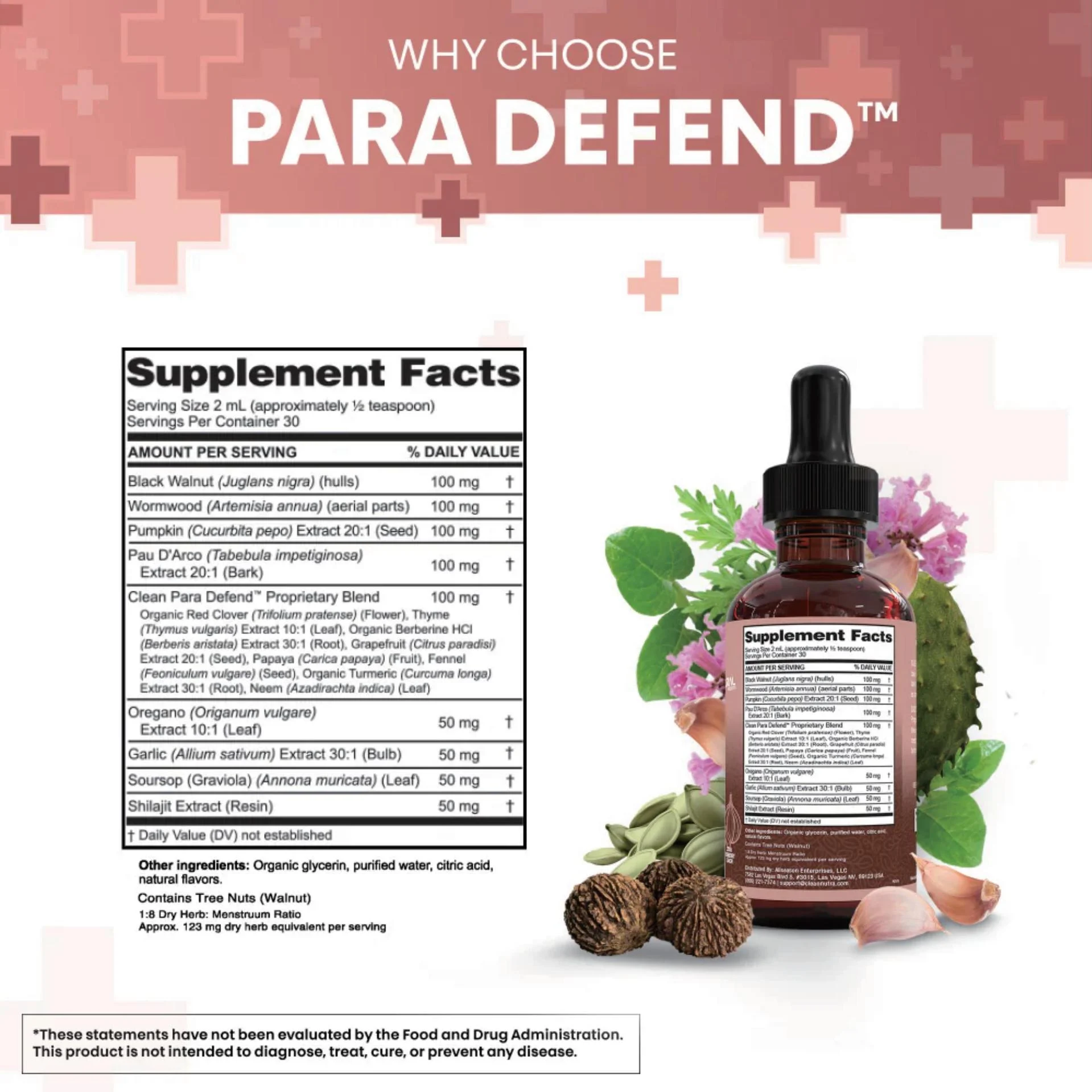 Black Walnut Supplement Liquid Drops with Cayenne Pepper for Body Support and Natural Detox 10 black walnut cayenne pepper liquid drops goo 2p4j92np desc 5