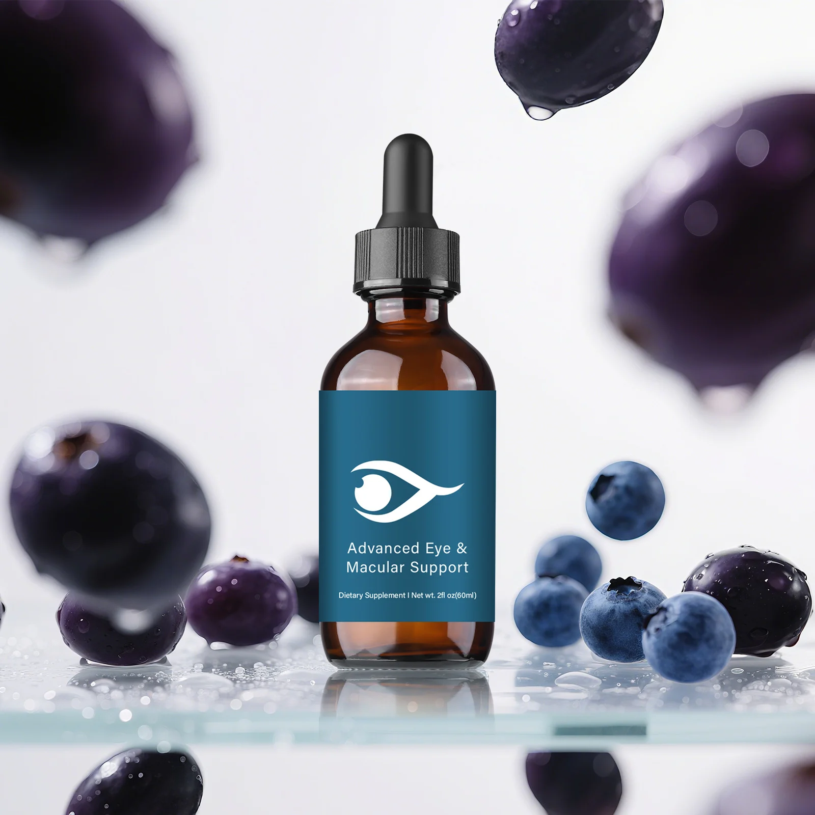 Blueberry Eye-Care Oral Drops 60ml | Advanced Macular Support & Visual Fatigue Relief 18 blueberry eye care oral drops 60ml goo fwsamz6a desc 12