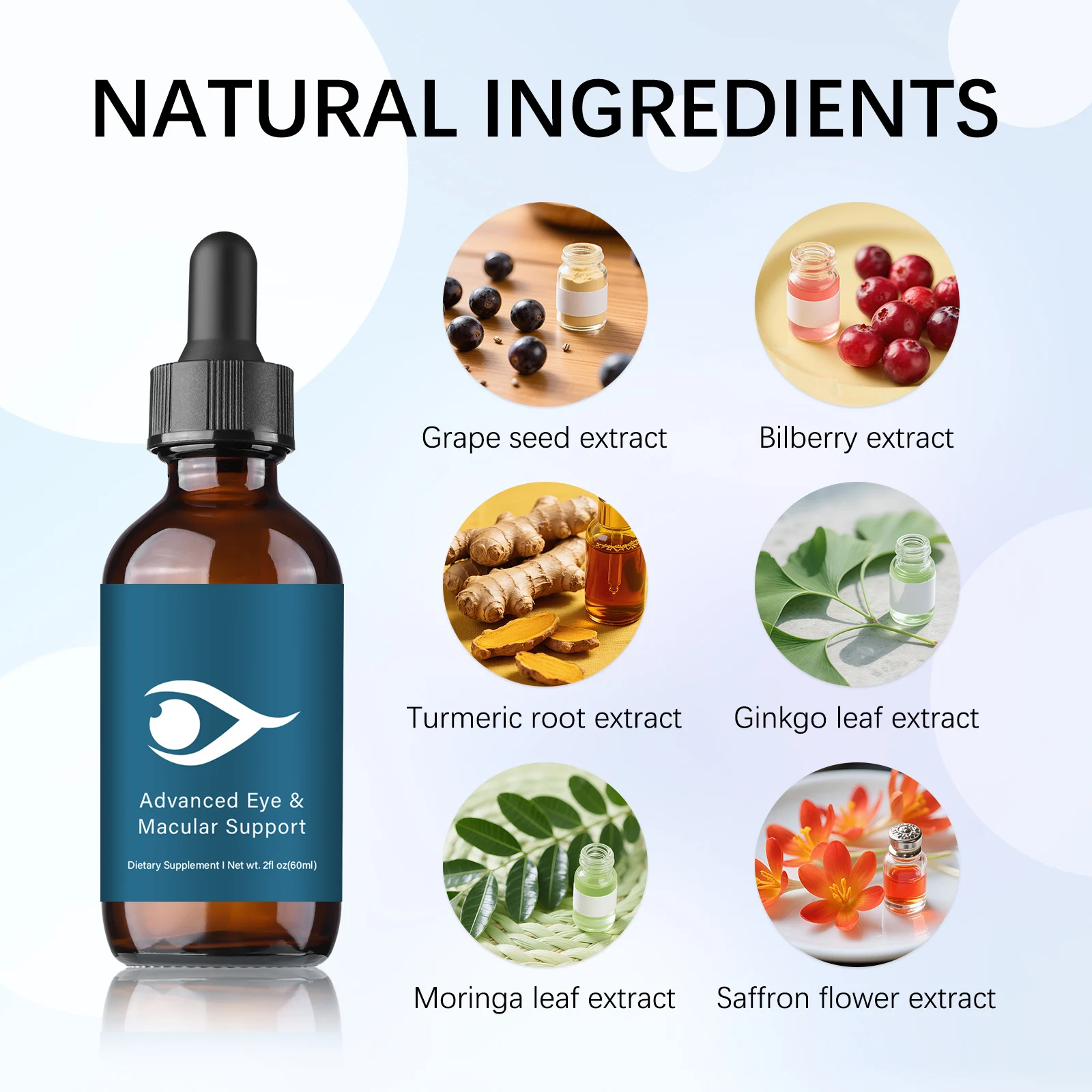 Blueberry Eye-Care Oral Drops 60ml | Advanced Macular Support & Visual Fatigue Relief 20 blueberry eye care oral drops 60ml goo fwsamz6a desc 14