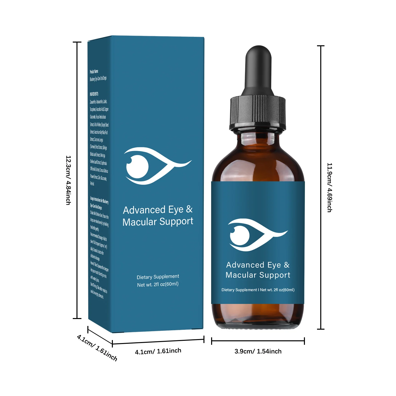 Blueberry Eye-Care Oral Drops 60ml | Advanced Macular Support & Visual Fatigue Relief 8 blueberry eye care oral drops 60ml goo fwsamz6a desc 2