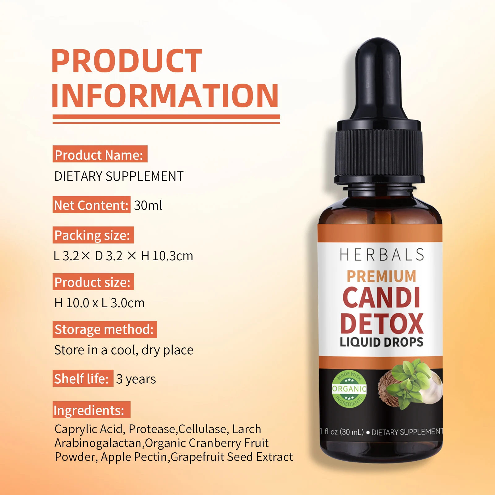 Body Detox Liquid Drops 30ml for Gut Support, Weight Management & Immune Boosting 7 body detox liquid drops gut support weight management goo g9xfmaky desc 1