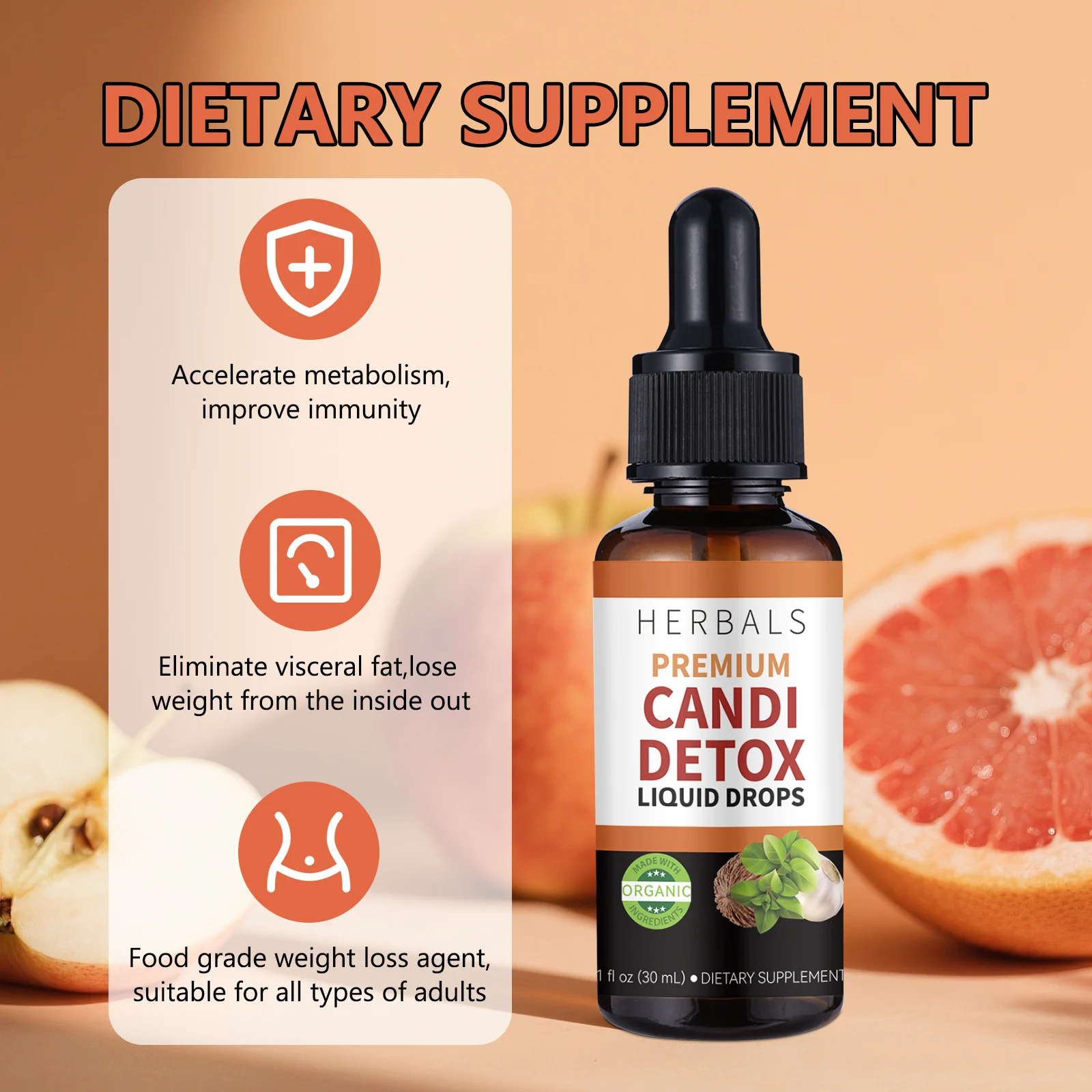 Body Detox Liquid Drops 30ml for Gut Support, Weight Management & Immune Boosting 18 body detox liquid drops gut support weight management goo g9xfmaky desc 12