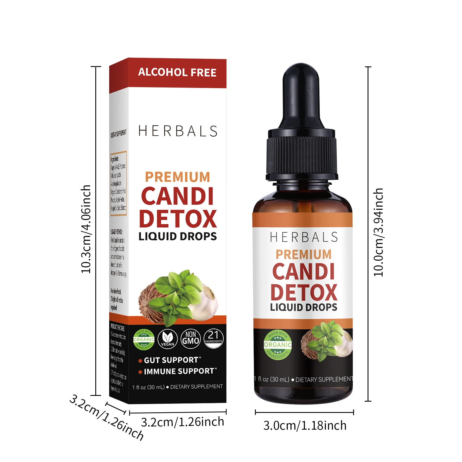 Body Detox Liquid Drops 30ml for Gut Support, Weight Management & Immune Boosting 8 body detox liquid drops gut support weight management goo g9xfmaky desc 2