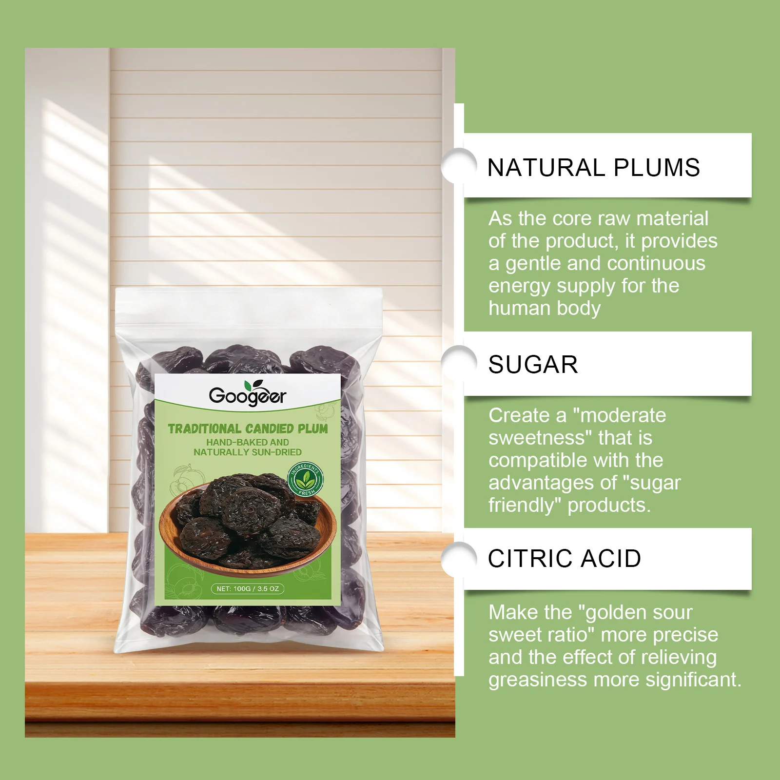 Candied Plums Traditional Sweet and Sour Snack 100g 14 candied plums traditional sweet sour snack 100g goo 6bu5n5xx desc 7