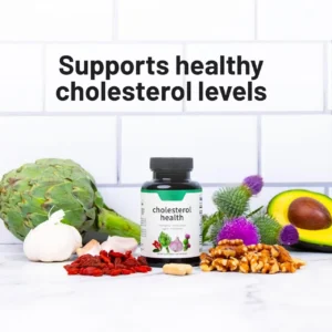 Cholesterol Capsules with Berberine, Milk Thistle, Garlic & Artichoke | Dietary Supplement