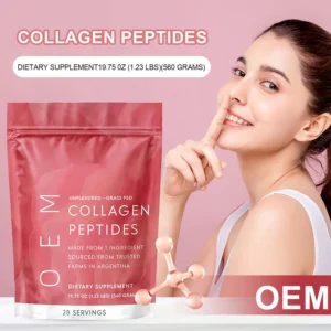 Unflavored Grass-Fed Collagen Peptides Powder Dietary Supplement
