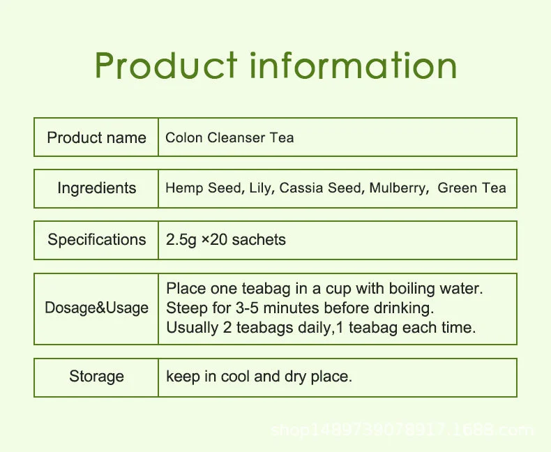 Colon Cleanser Tea for Natural Constipation Relief and Detox - Herbal Laxative Tea 9 colon cleanser tea natural herbal laxative goo dcbckxqc desc 4