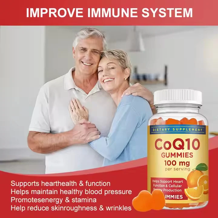 Coenzyme Q10 CoQ10 Gummies 100mg for Heart Health and Cellular Energy Support - 60 Count 7 coq10 gummies heart health energy goo jt9ra2ep 3