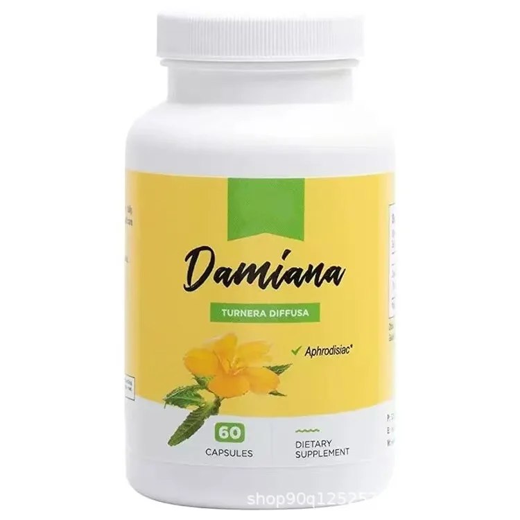 Damiana Leaf Capsules 1000mg Supplement Goo 4ugpryue 5