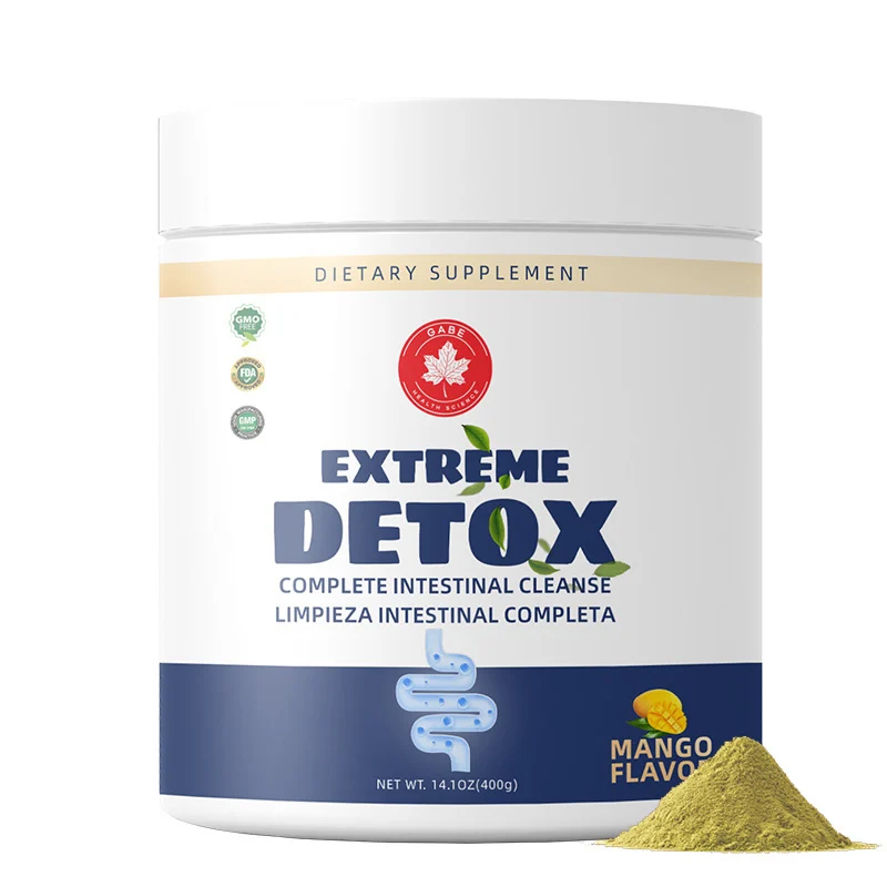 Colon Cleanse Detox Powder for Gut Health - Extreme Strength Intestinal Cleanse & Turmeric Curcumin Capsules 7 detox colon cleansing powder prebiotic goo an2zk3z5 desc 1