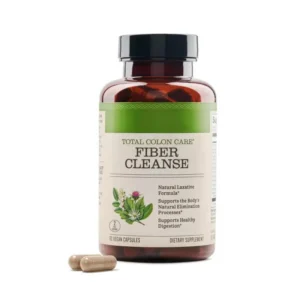 Colon Fiber Cleanse & Detox Capsules for Digestive Health and Natural Relief