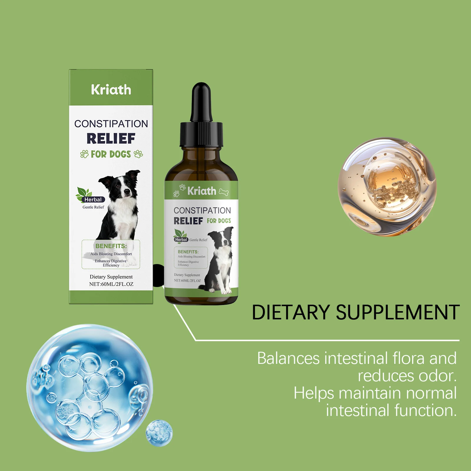 Kriath Herbal Gentle Relief Constipation Relief Liquid for Dogs 14 dog constipation relief liquid goo mfs8h4jk desc 10