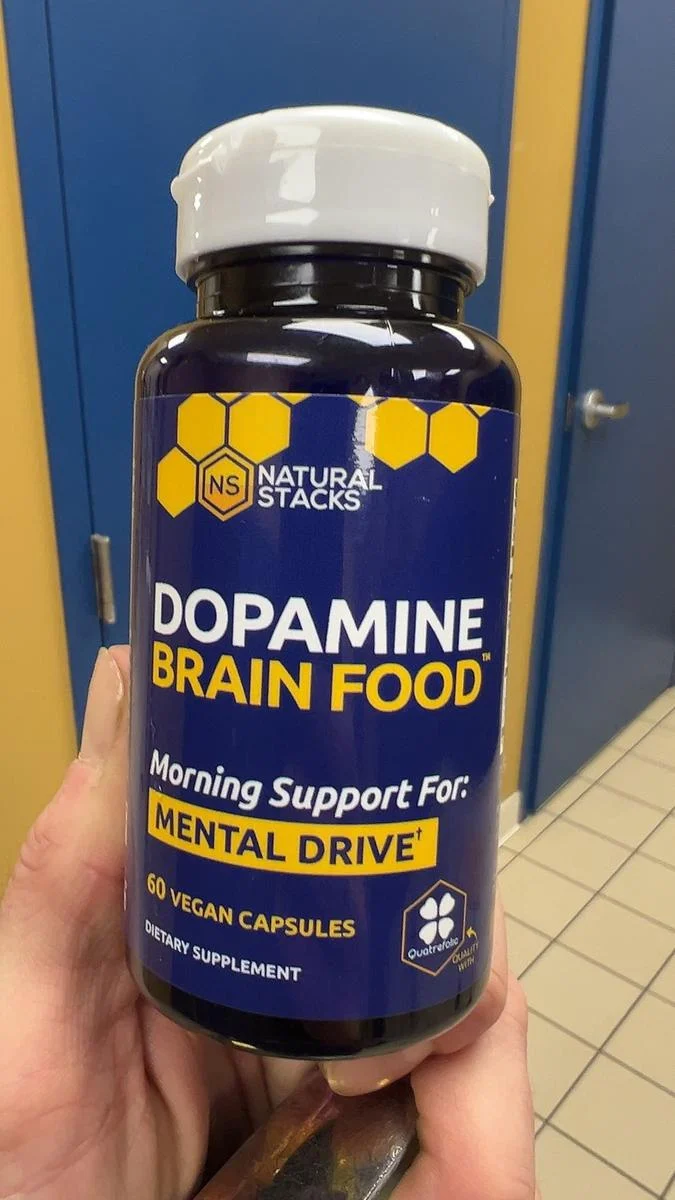 Dopamine Brain Food Supplement for Mental Drive and Focus - 60 Vegan Capsules 11 dopamine brain food mental drive 60 capsules goo ksbcqvs8 desc 4