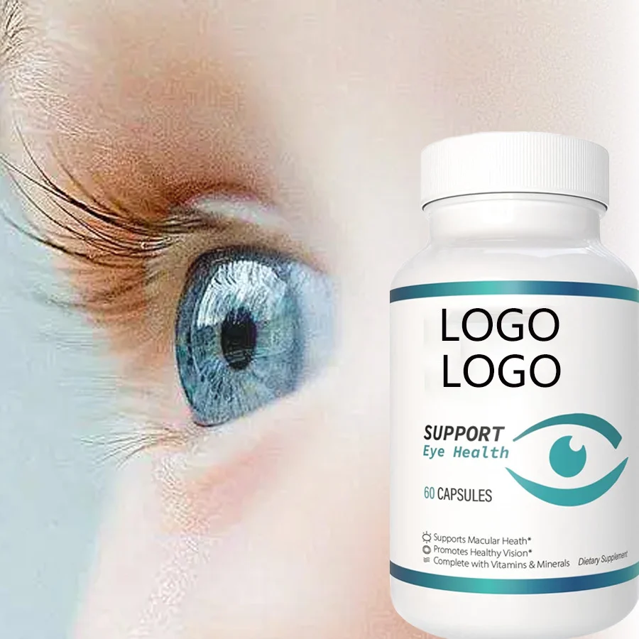 Eye Health Support Capsules Supports Macular & Vision Health Dietary Supplement 60 Capsules