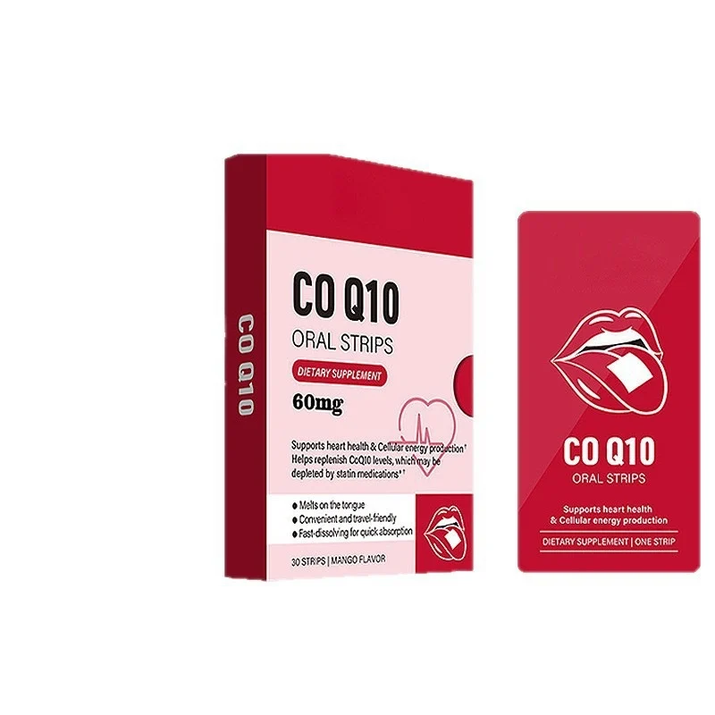 Customizable Oral Strips Dietary Supplements with Melatonin, GABA, CoQ10 & Red Ginseng 4 fast dissolving oral strips goo ecj5ynw7 desc 1
