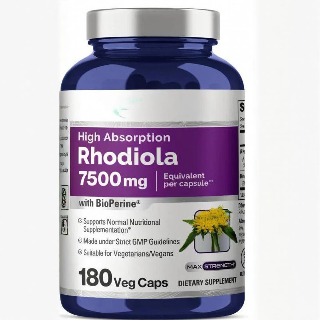 Ginkgo Biloba Rhodiola Capsules Supplement Goo Ygmf932r 7