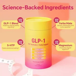 GLP-1 Supplement Strawberry Acai Honey Sticks - Appetite Control & Metabolism Support