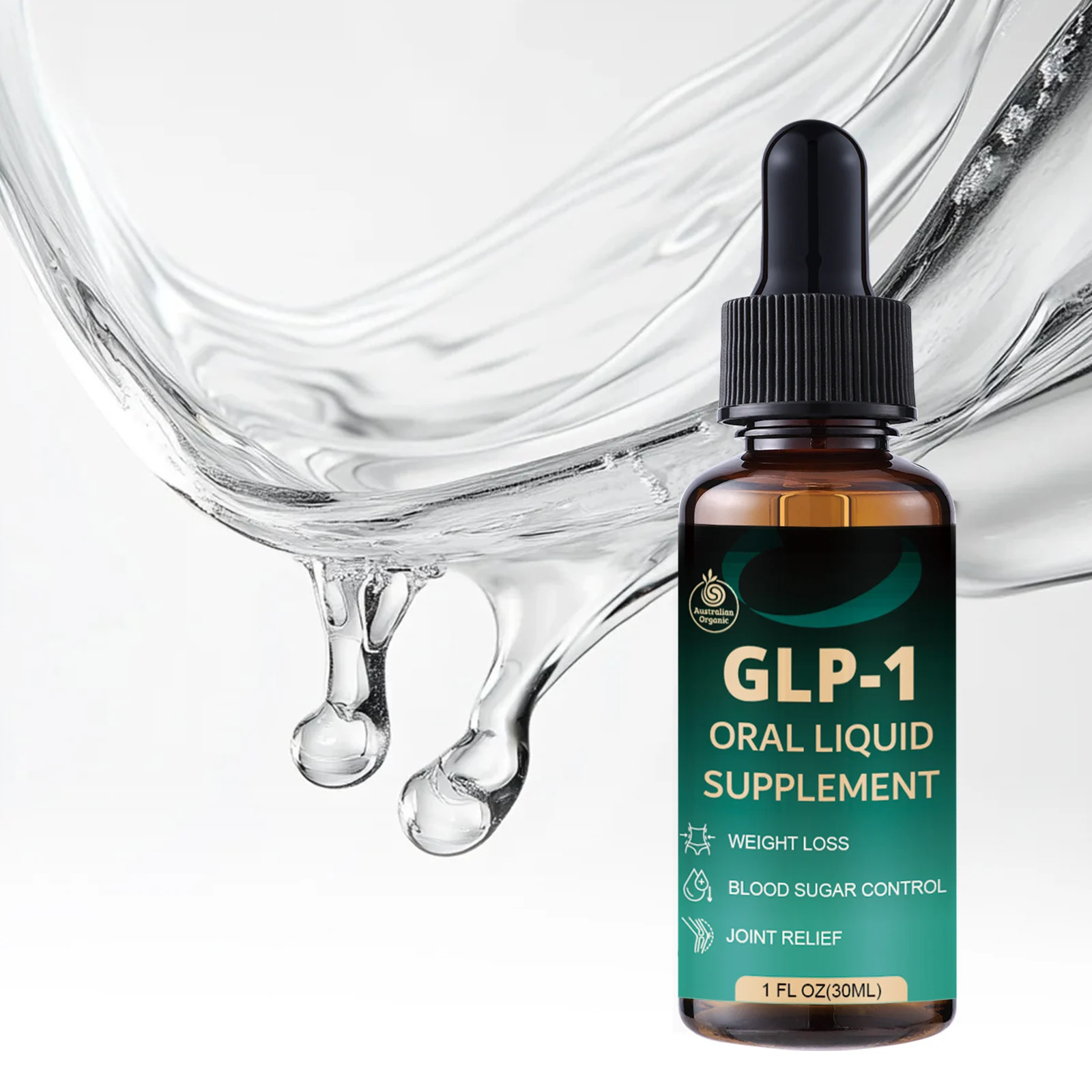 GLP-1 Oral Liquid Supplement for Weight Loss & Blood Sugar Control 30ml 20 glp1 oral liquid supplement weight loss blood sugar control goo 9pj8kj9b desc 14