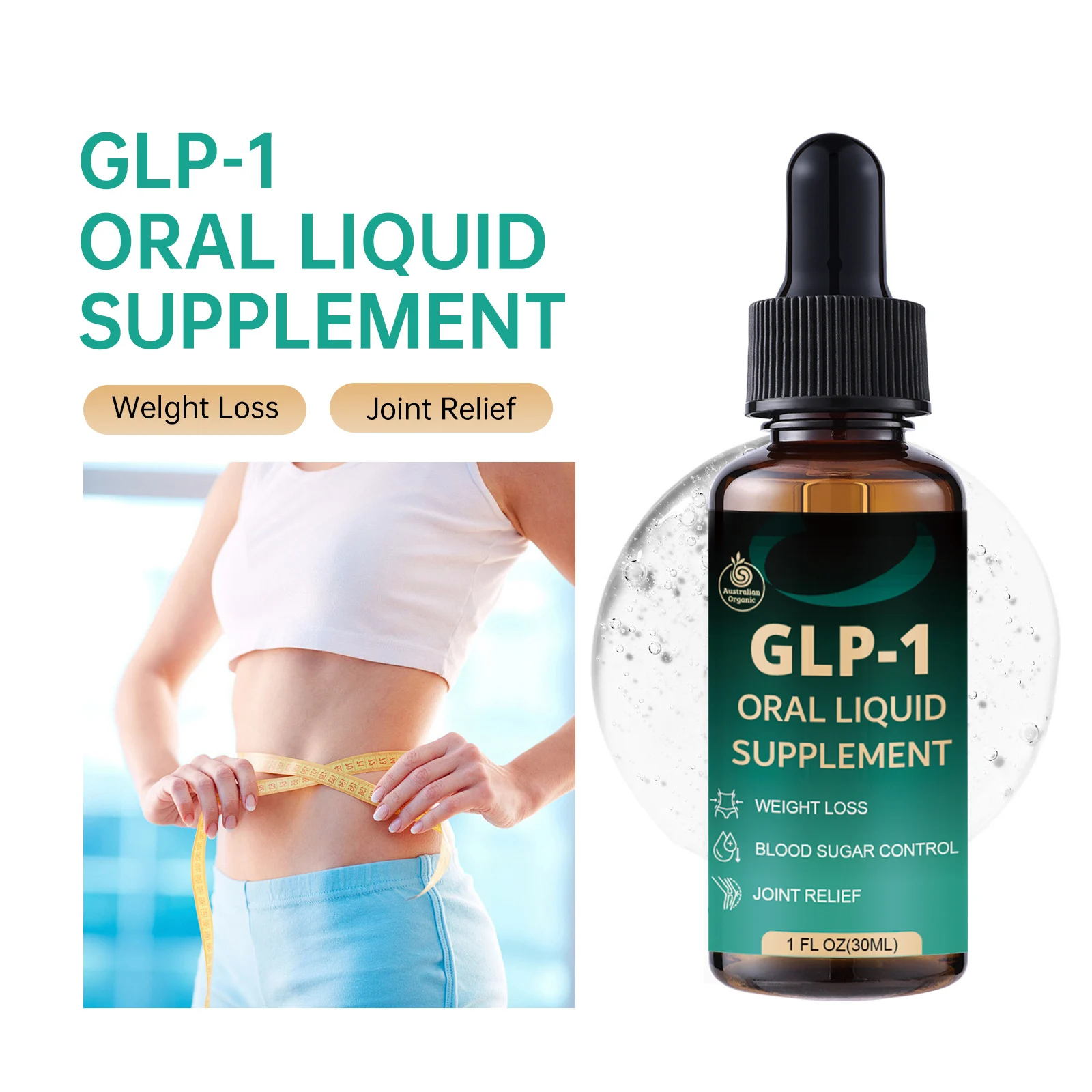 GLP-1 Oral Liquid Supplement for Weight Loss & Blood Sugar Control 30ml 9 glp1 oral liquid supplement weight loss blood sugar control goo 9pj8kj9b desc 3