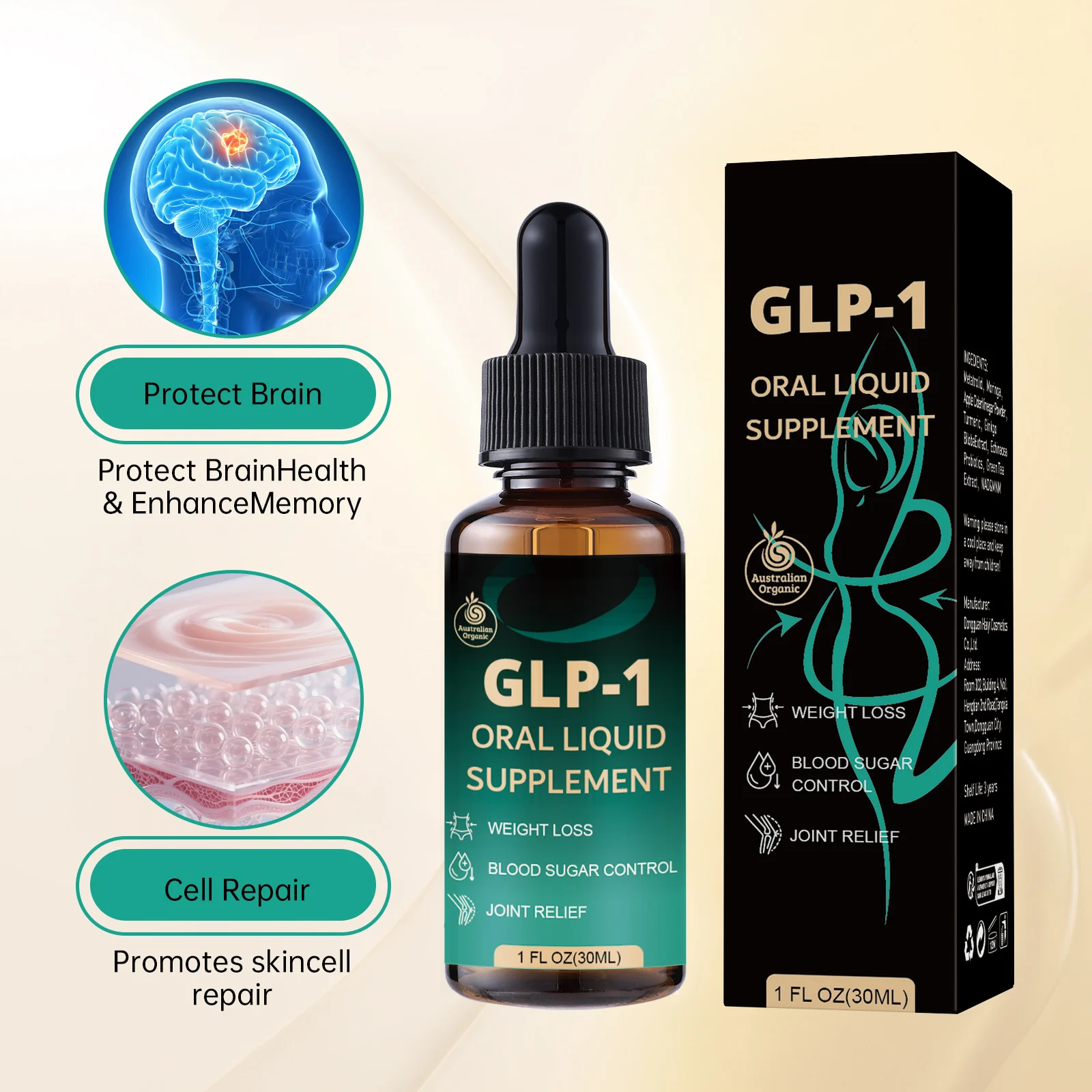 GLP-1 Oral Liquid Supplement for Weight Loss & Blood Sugar Control 30ml 11 glp1 oral liquid supplement weight loss blood sugar control goo 9pj8kj9b desc 5
