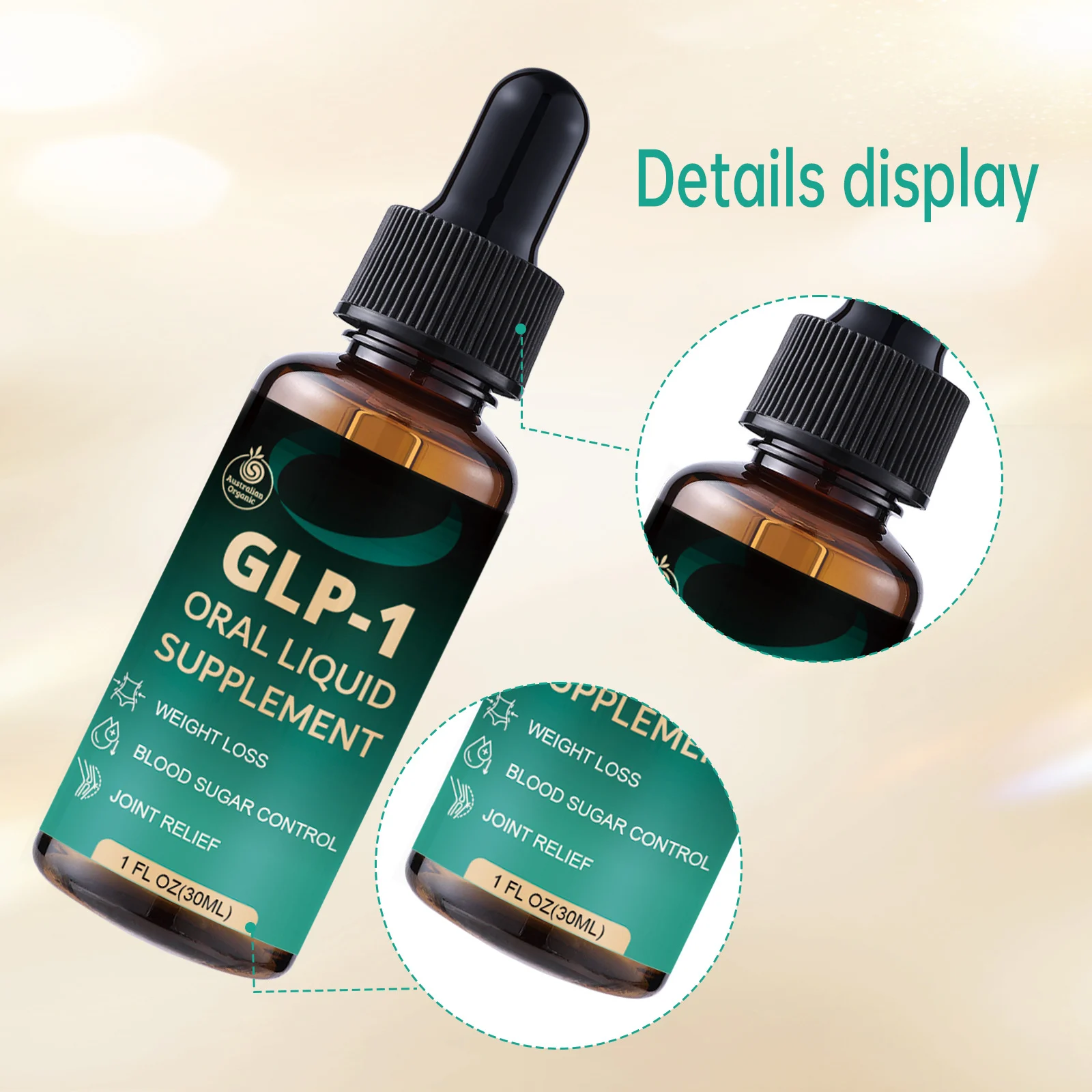 GLP-1 Oral Liquid Supplement for Weight Loss & Blood Sugar Control 30ml 14 glp1 oral liquid supplement weight loss blood sugar control goo 9pj8kj9b desc 8