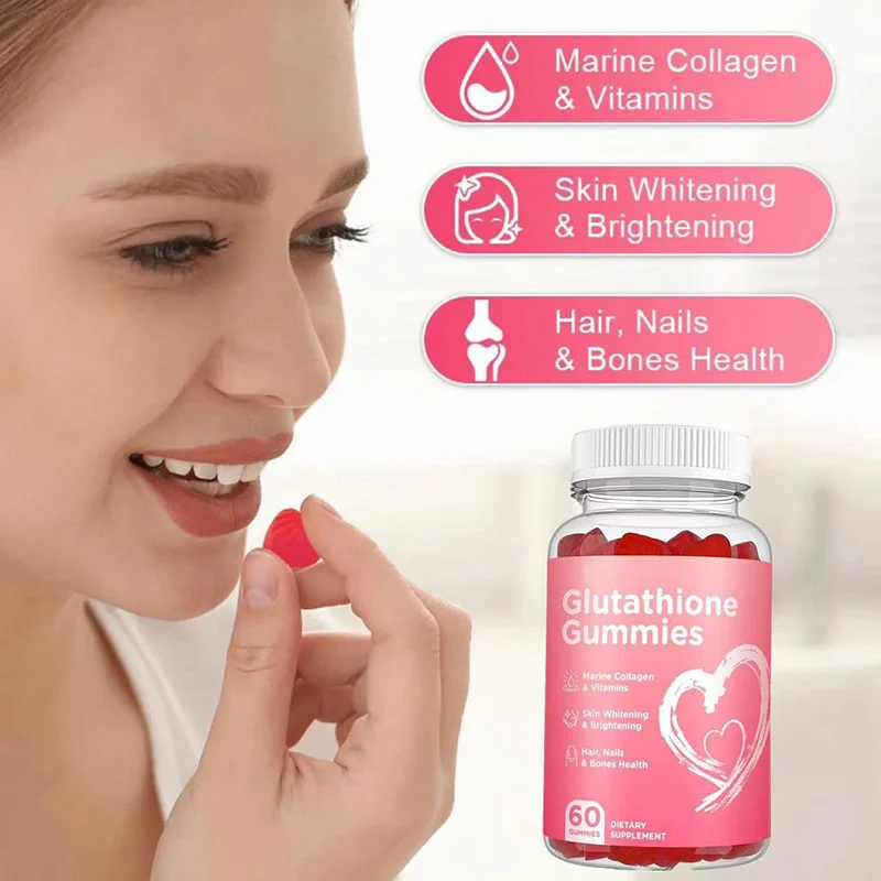 Yami Glutathione Gummies for Skin Whitening, Anti-Aging & Brightening 8 glutathione collagen gummies goo naxp4nza desc 4