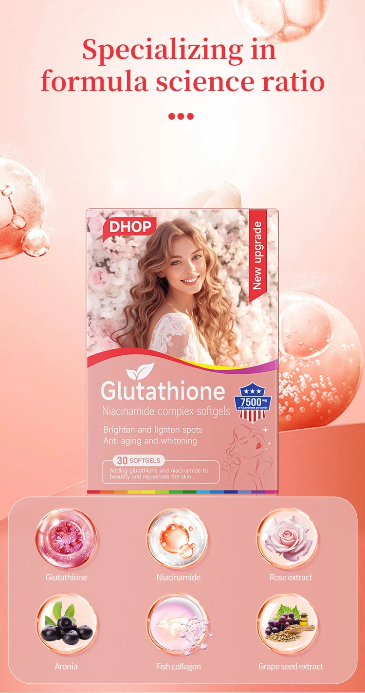 Glutathione Softgels Deep Whitening and Anti-Aging Capsules with Niacinamide 30 Count 8 glutathione softgels whitening anti aging goo 5fmb5x58 desc 4