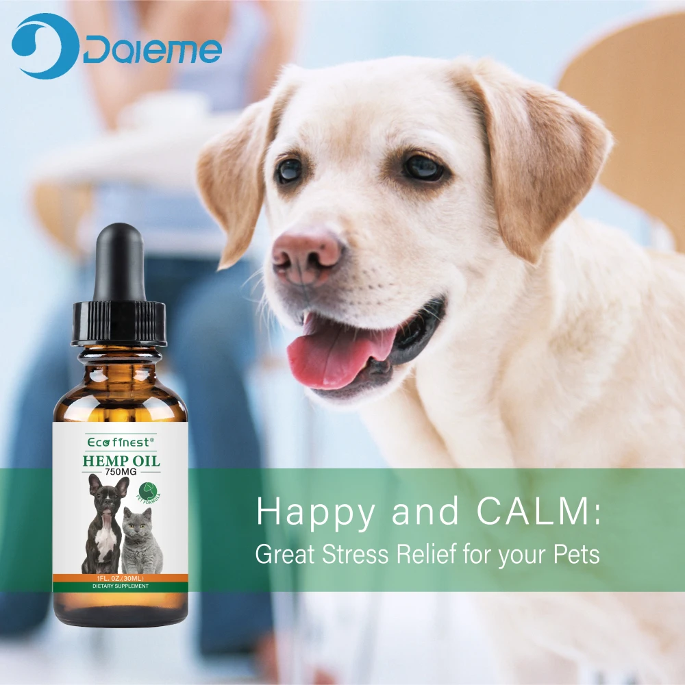 Hemp Oil for Dogs and Cats Anxiety Relief & Joint Support ECO finest Pet Dietary Supplement 30ml 21 hemp oil for dogs cats anxiety relief goo cv89sv7j desc 15