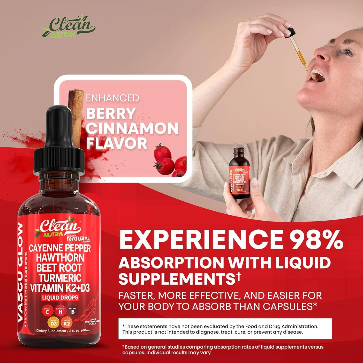 Herbal Dietary Supplement Liquid Drops - Tongkat Ali, Shilajit & Black Walnut Extract for Vitality and Wellness - 60ml/120ml 7 herbal dietary supplement liquid drops goo 8pvjc6hj desc 1