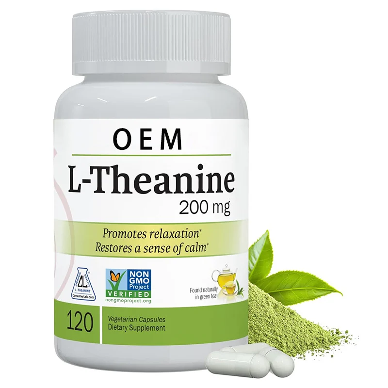 L Theanine Capsules 200mg Stress Relief Goo Ejkrzyt5 3