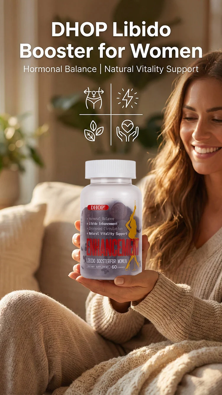 Libido Booster Gummies for Women with Maca & Ashwagandha - Natural Desire & Hormone Support 6 libido booster gummies for women goo 9dzujsn6 desc 1