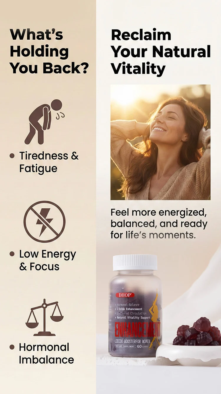 Libido Booster Gummies for Women with Maca & Ashwagandha - Natural Desire & Hormone Support 7 libido booster gummies for women goo 9dzujsn6 desc 2