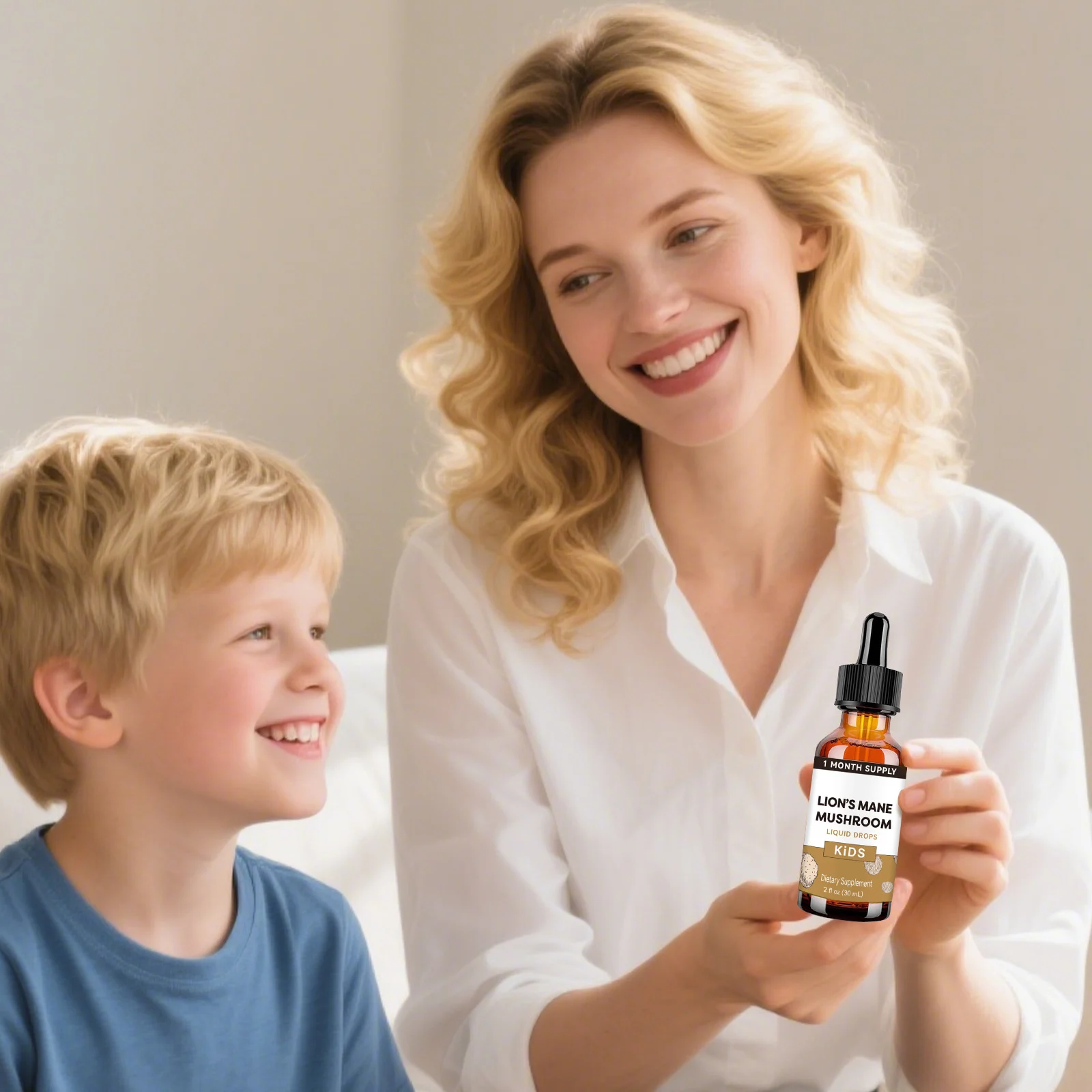 Lion's Mane Mushroom Liquid Drops Herbal Dietary Supplement 8 lions mane mushroom liquid drops herbal dietary supplement goo dm8y5bwv desc 3