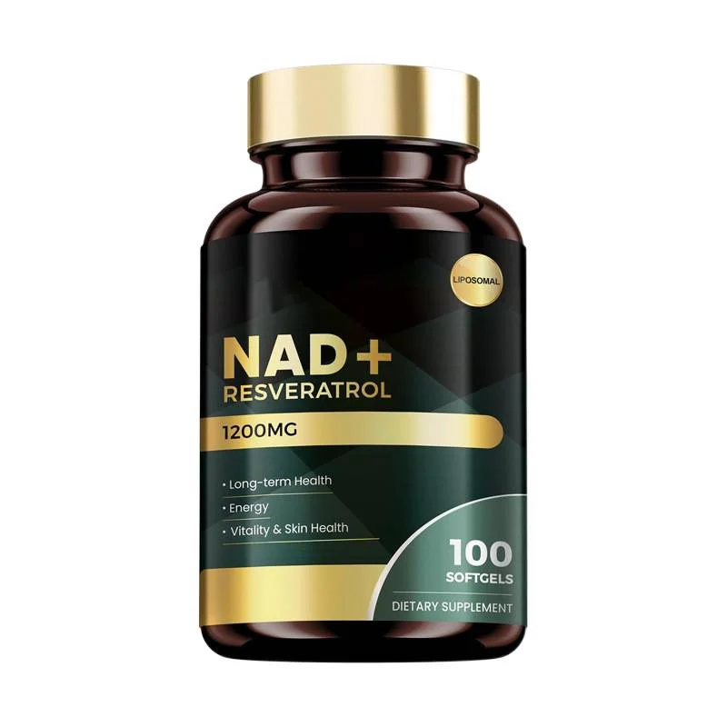 Liposomal NAD+ Resveratrol Capsules for Anti-Aging and Cellular Energy 1200mg (100 Softgels) 5 Liposomal Nad Resveratrol Capsules Goo 7hd6eycy 6