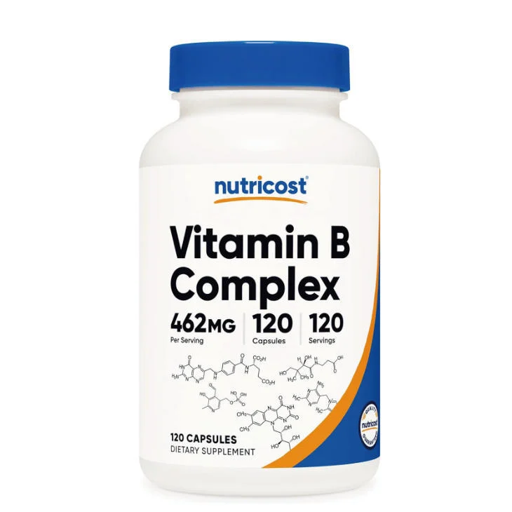 Vitamin B Complex Capsules 462mg 120ct Goo Aaexhjhx 6