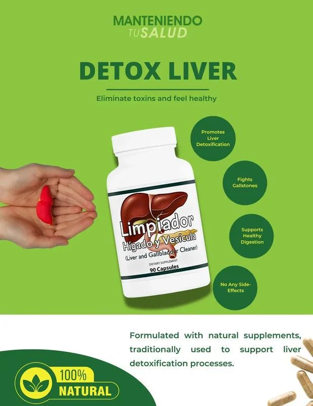 Liver and Gallbladder Cleaner Supplement for Detox and Fatty Liver Relief - 90 Veggie Capsules with Milk Thistle & Boldo Extract 10 liver gallbladder cleaner detox capsules goo w7fht8eh desc 4